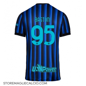 Inter Milan Alessandro Bastoni #95 Maglia Gara Casa Repliche 2025-26